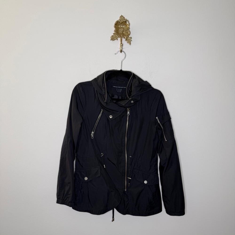 French Connection Tulip Hem Anorak Jacket XS